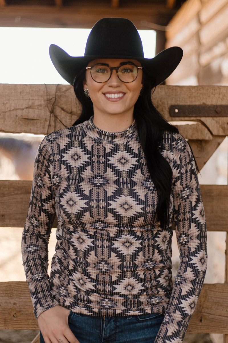 Smoky Mesa Top by Sterling Kreek - BFF Here