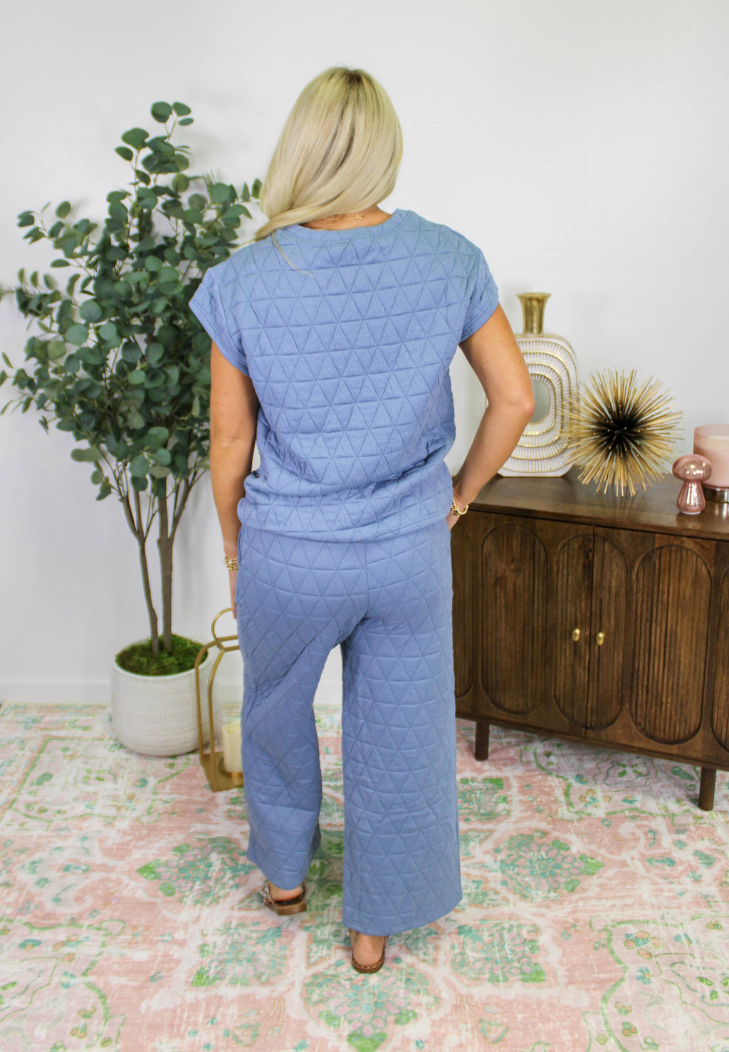 Cozy Couture: Quilted Comfort Set - BFF Here