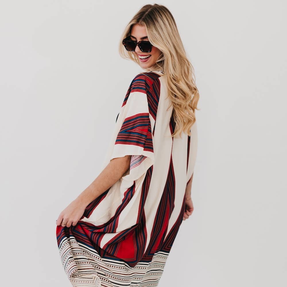 In The City Of Paradise Kimono by Pretty Simple - BFF Here