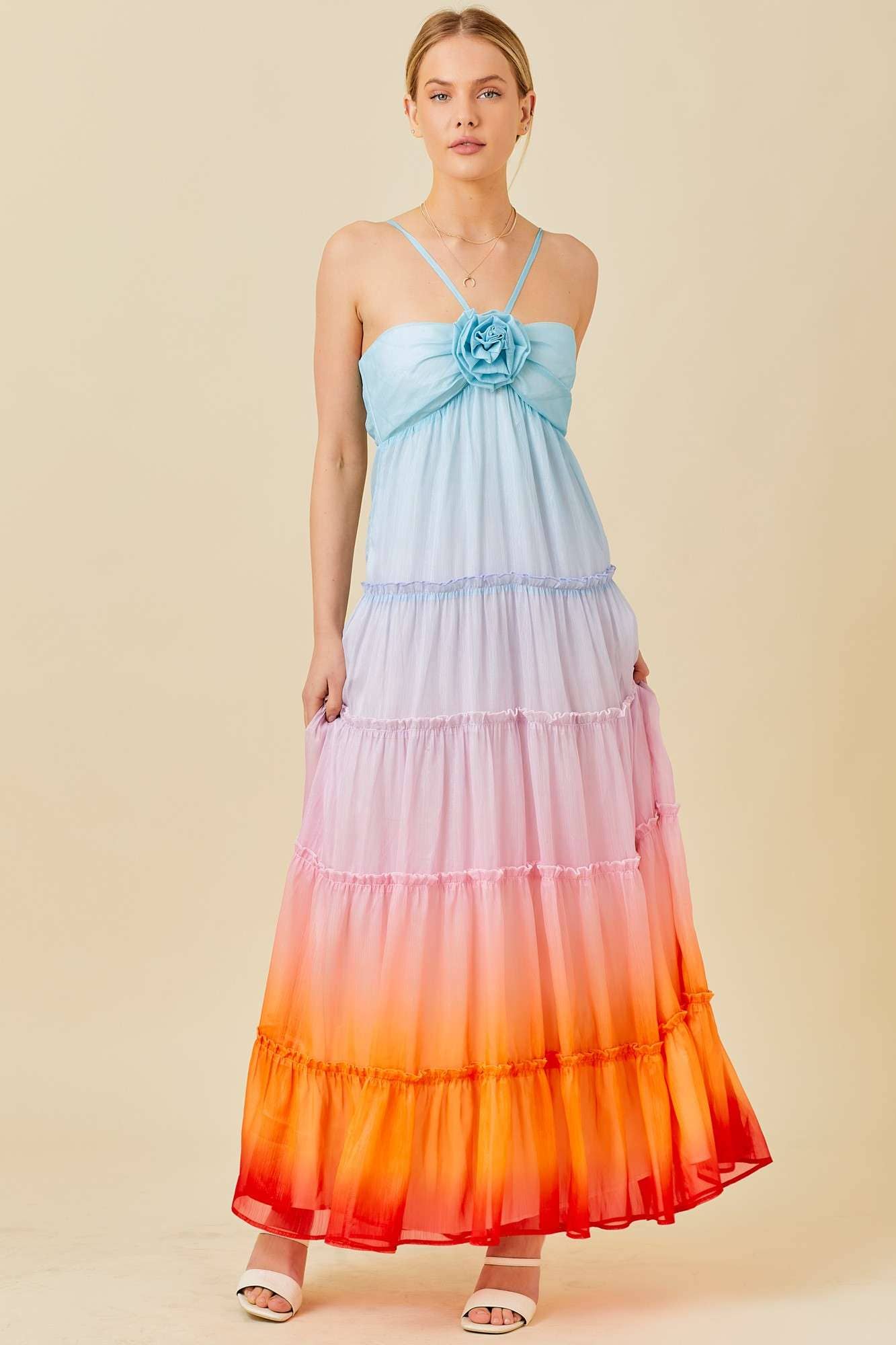 Dreamy Sunset Maxi Dress - BFF Here
