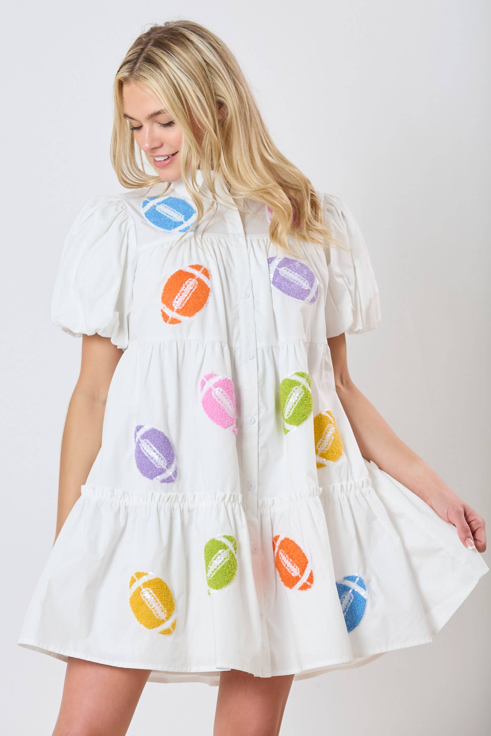 Colorful Play: Football Dress - BFF Here