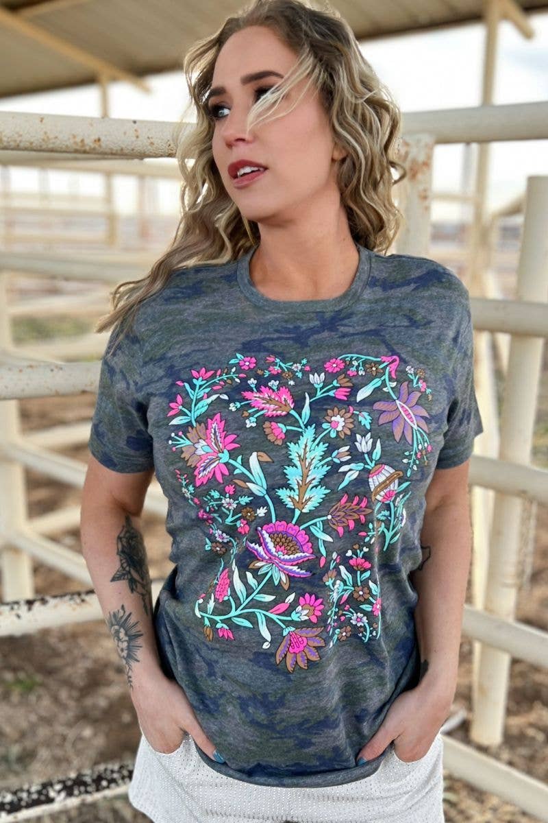 Hidden In The Flowers Tee by Sterling Kreek - BFF Here