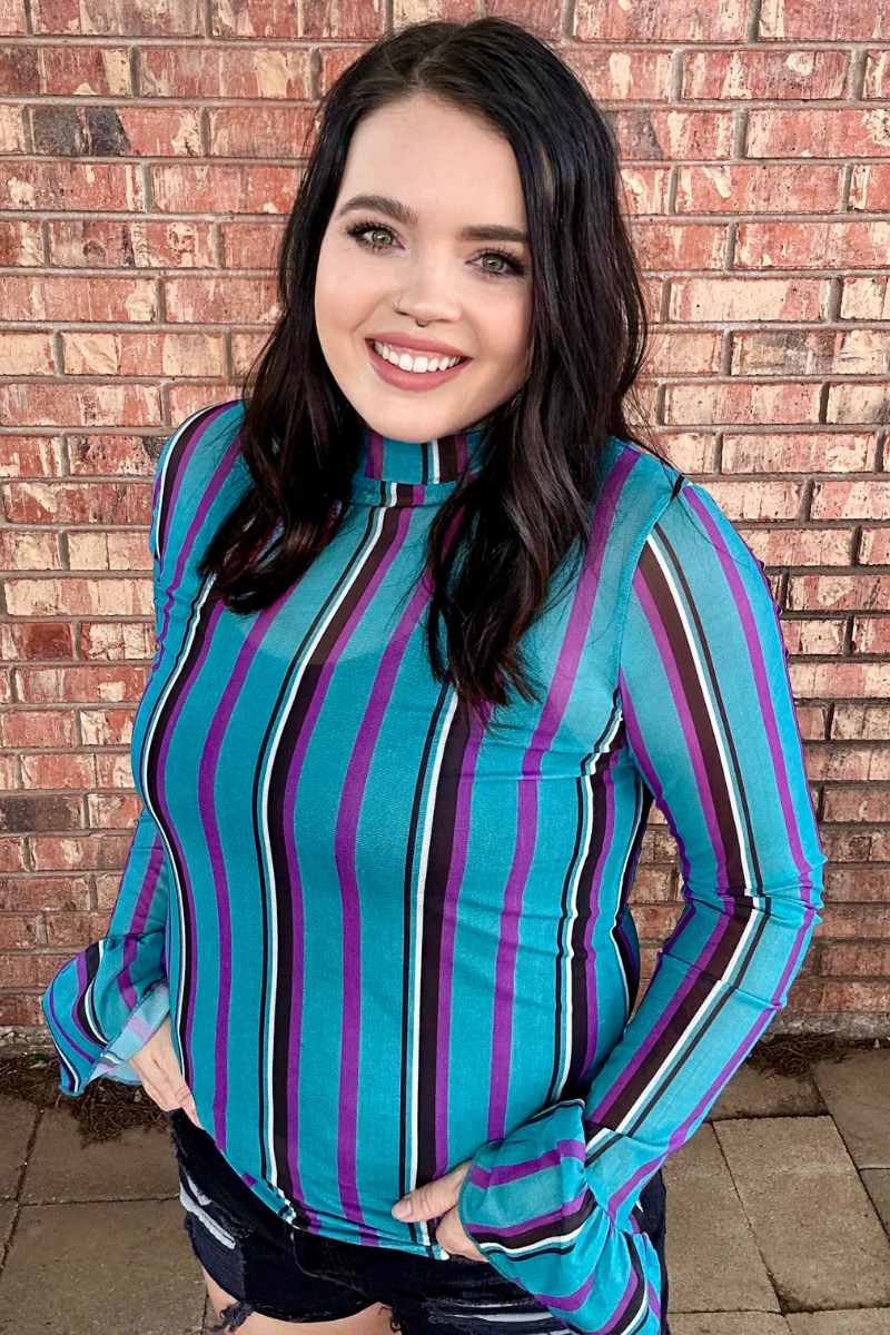 Gotta Be Me Mesh Top by Sterling Kreek - BFF Here