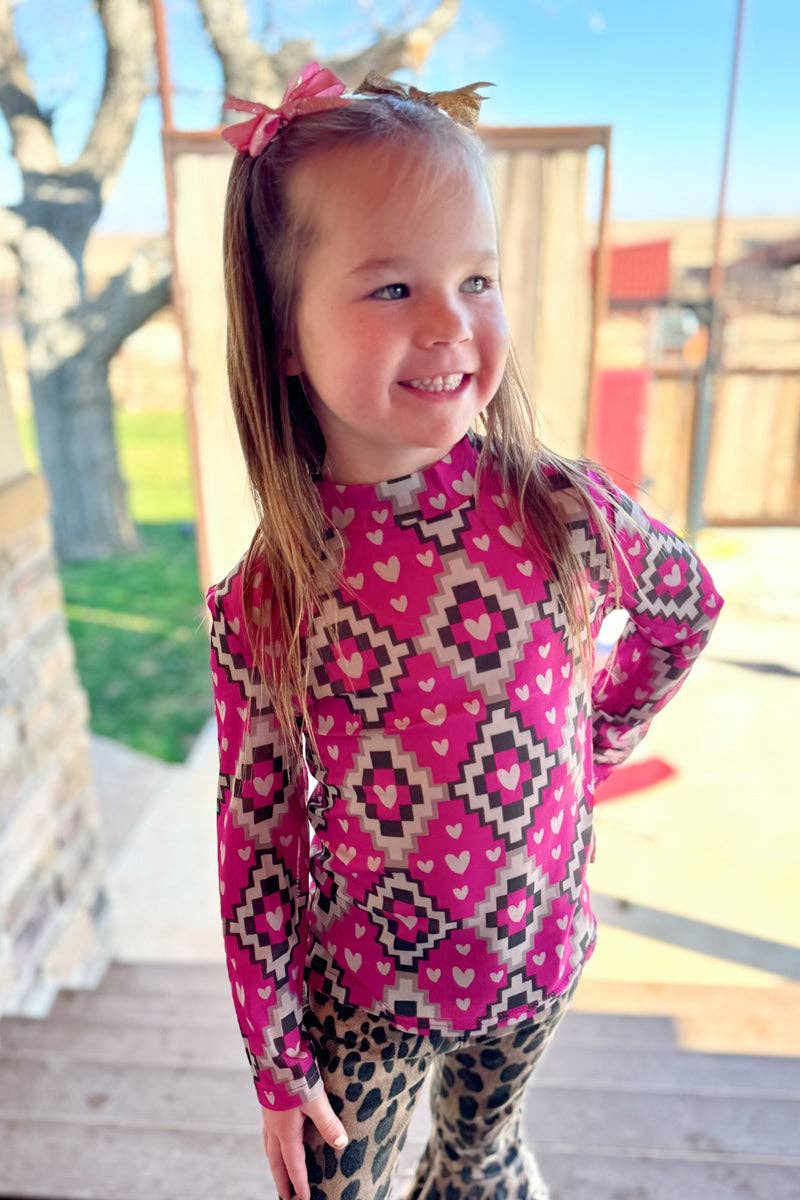 Struck By Cupid Mesh Top / Kids by Sterling Kreek - BFF Here