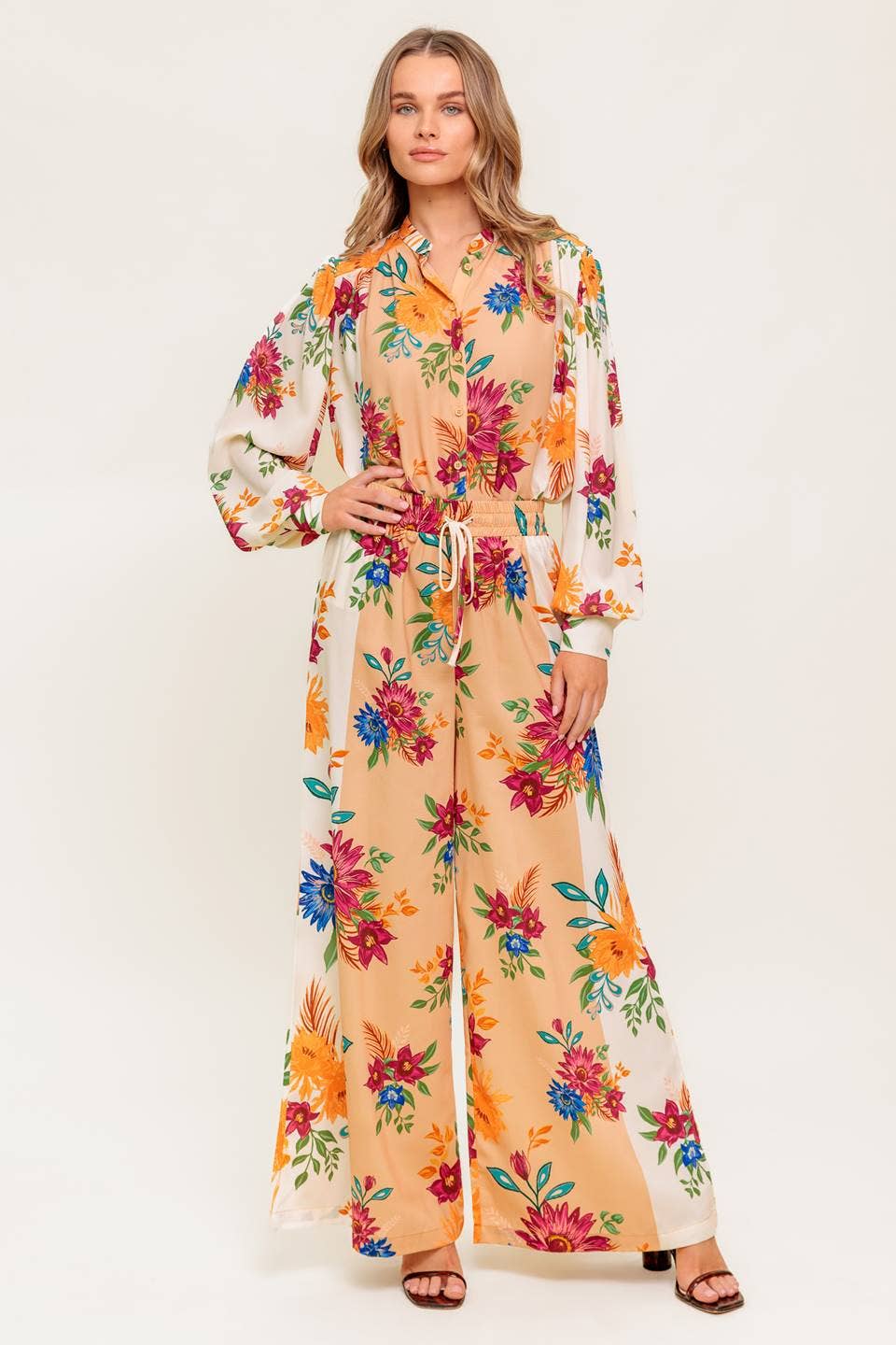 Tropic Tango Wide Leg Pants by Flying Tomato - BFF Here