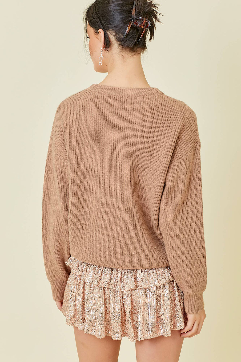 PREORDER: Thankful Threads Cozy Sweater (Ships Middle of September ) - BFF Here