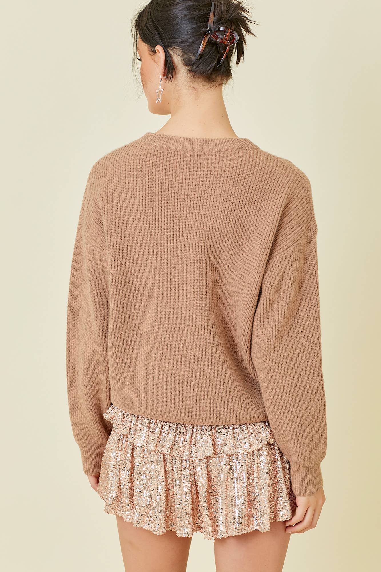 PREORDER: Thankful Threads Cozy Sweater (Ships Middle of September ) - BFF Here