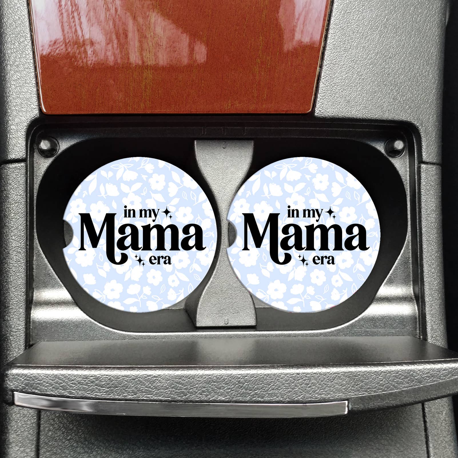 In My Mama Era Car Coasters - BFF Here
