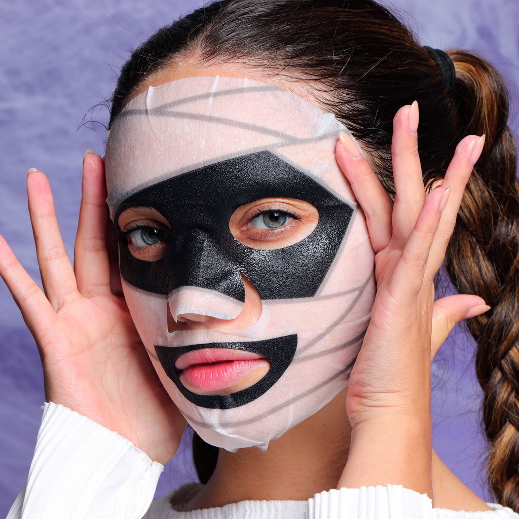 Korean Halloween Sheet Masks – Witch, Mummy, Cat  - BFF Here
