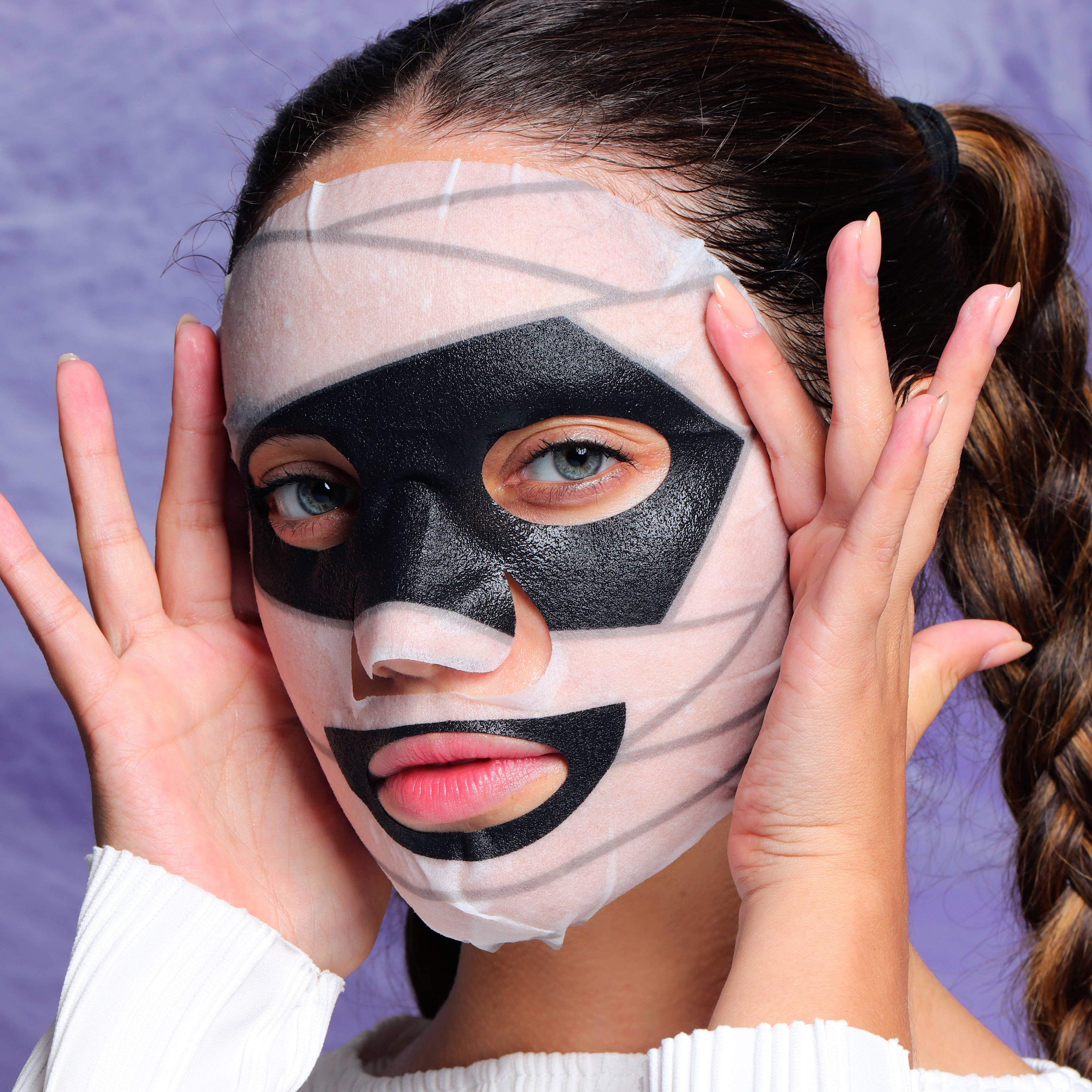 Korean Halloween Sheet Masks – Witch, Mummy, Cat  - BFF Here