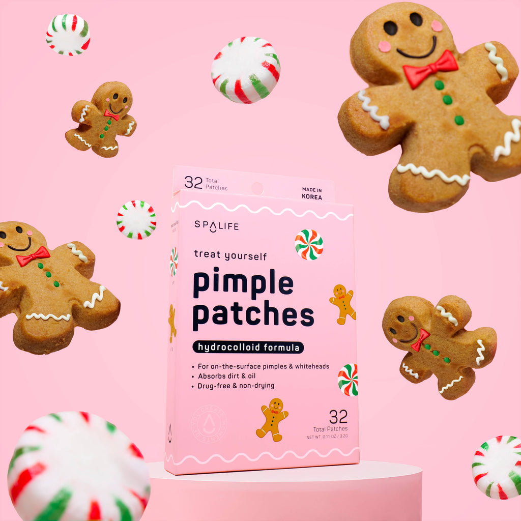 Holiday Gingerbread & Candies Hydrocolloid Pimple Patches - BFF Here