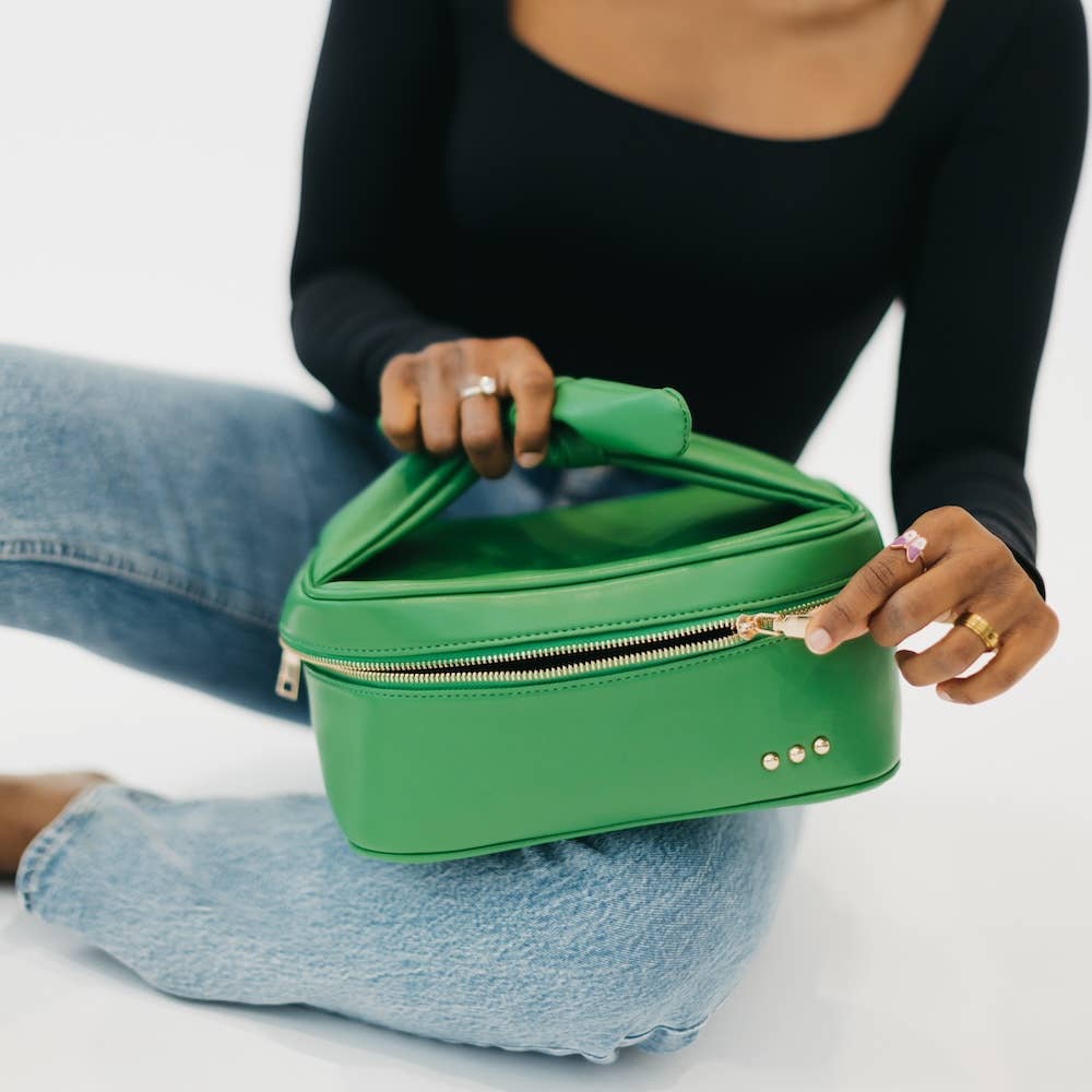 Madelyn Bow Makeup Bag by Pretty Simple - BFF Here