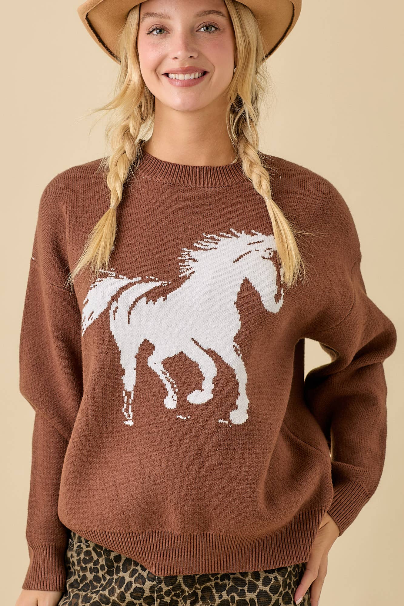 Run Wild Knit Sweater by Main Strip - BFF Here