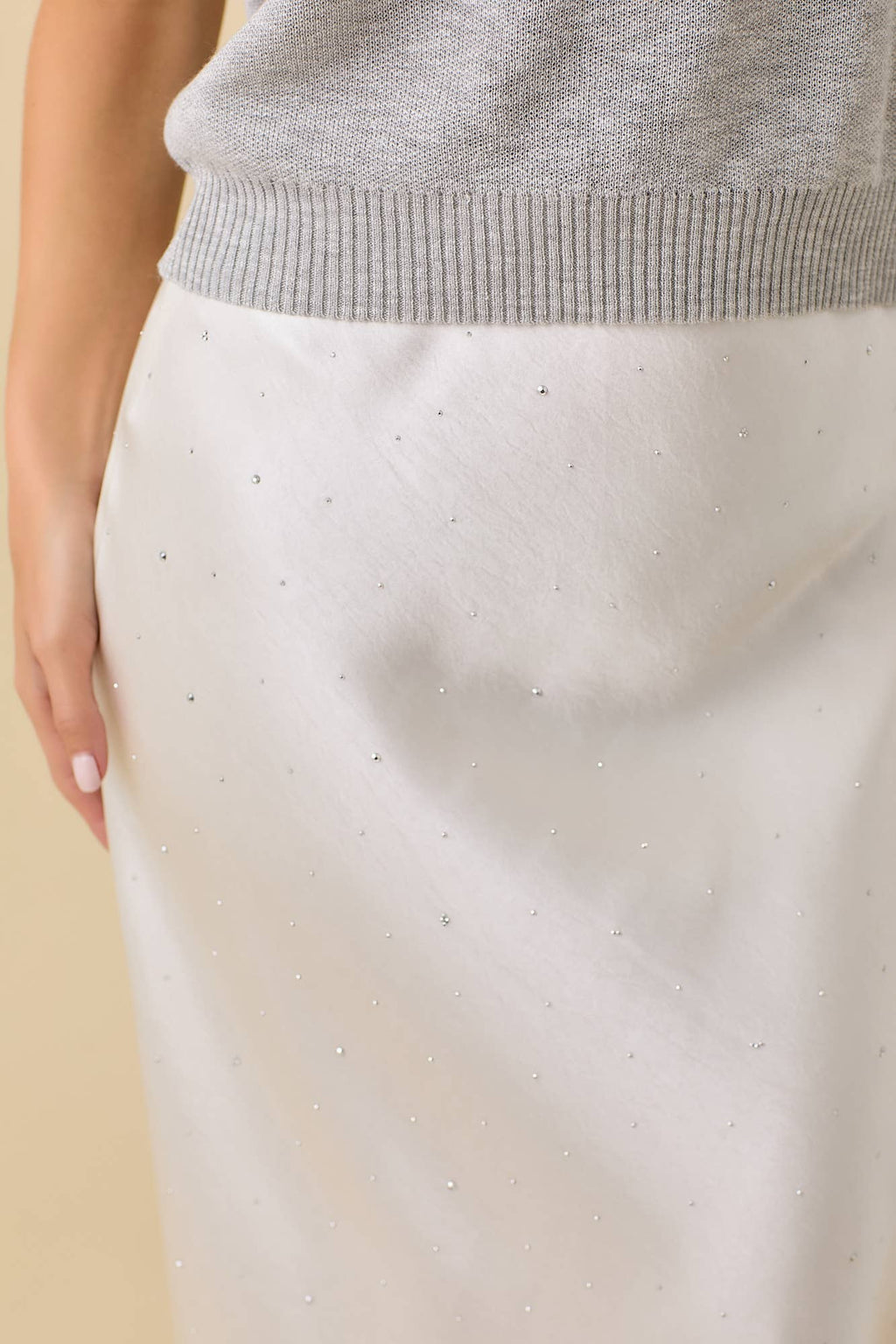 Sparkle Season Satin Maxi Skirt by Main Strip - BFF Here