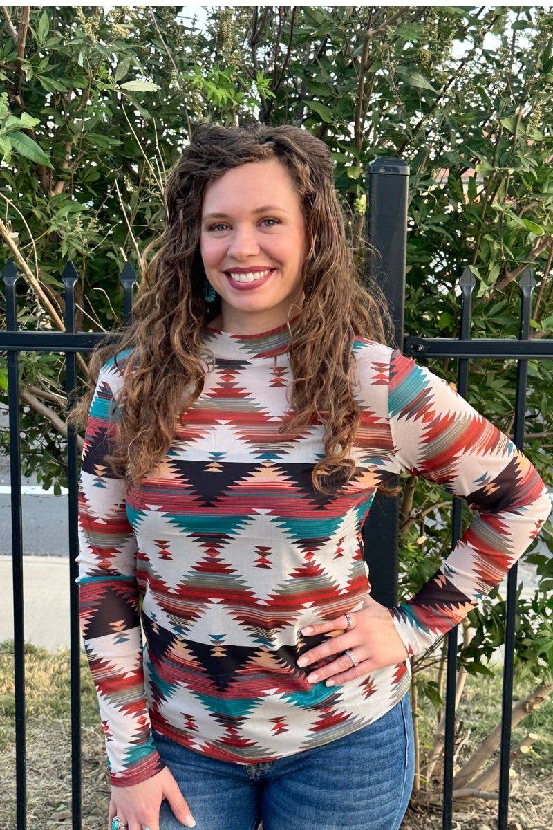 Southern Roots Mesh Top by Sterling Kreek - BFF Here