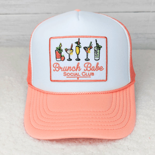 Brunch Babe Social Club Trucker Hat - BFF Here