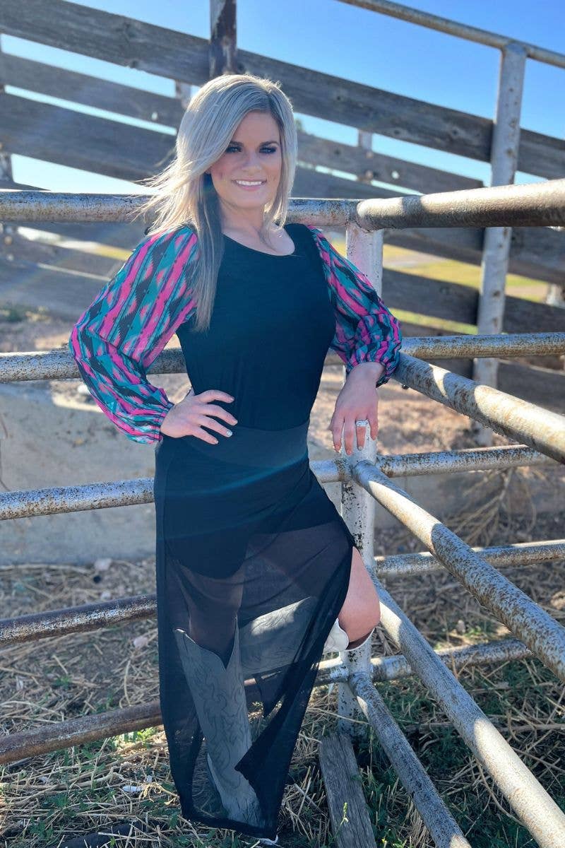 High Road Slit Skirt by Sterling Kreek - BFF Here