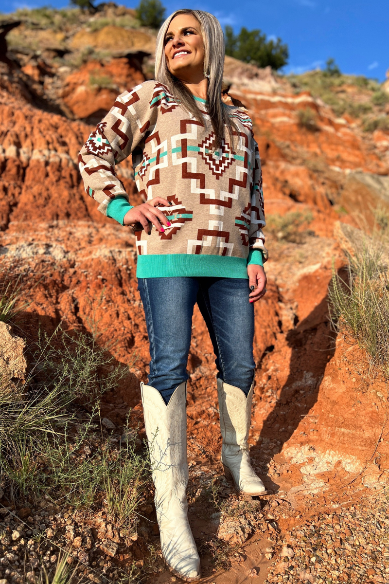 Follow Me Knit Sweater by Sterling Kreek - BFF Here