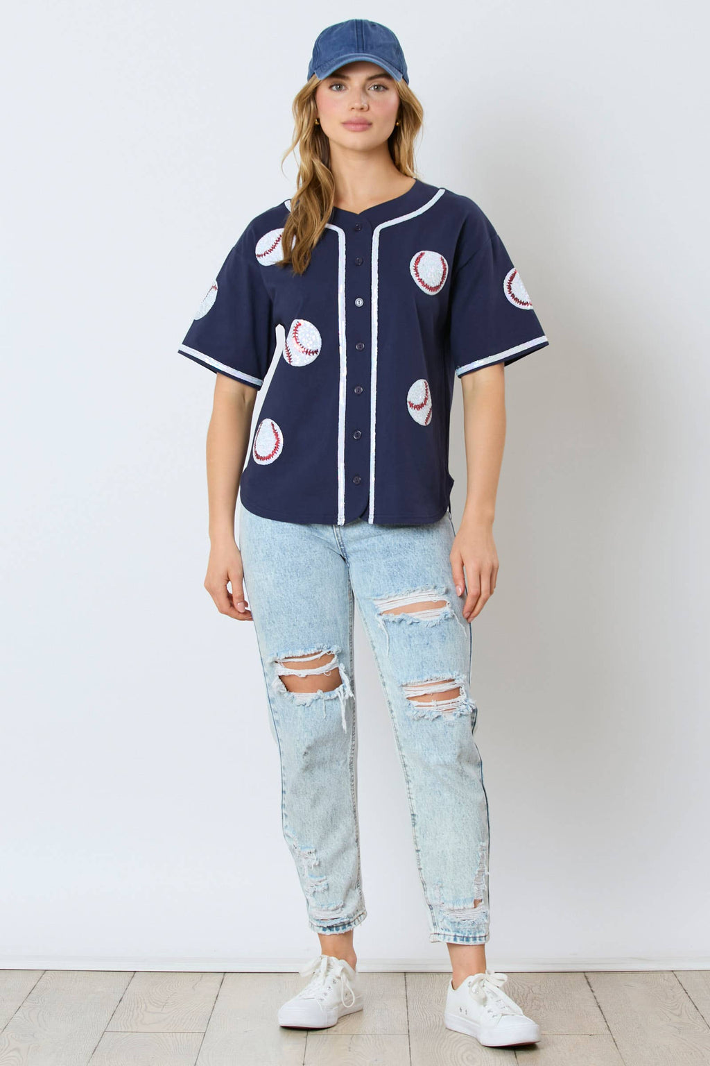 Major League Style: Baseball Top - BFF Here