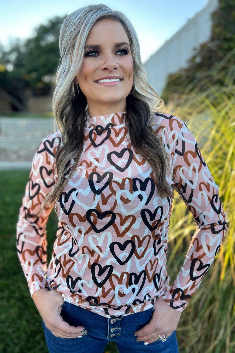 Cuter Than Cupid Mesh Top by Sterling Kreek - BFF Here