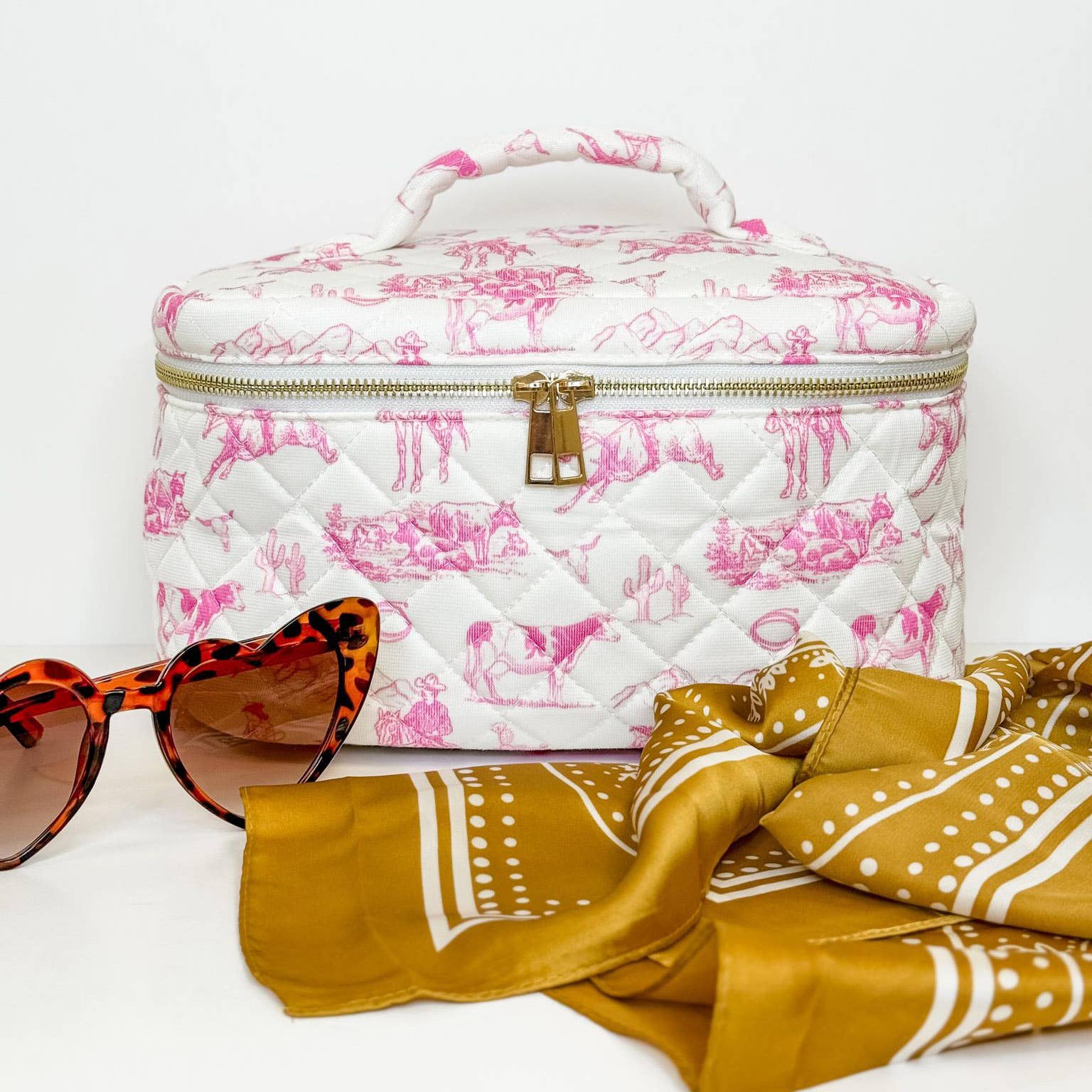 PREORDER: Pink Rodeo Queen: Cowgirl Pattern Bags / Choice of Style (Ships Beginning of April) - BFF Here
