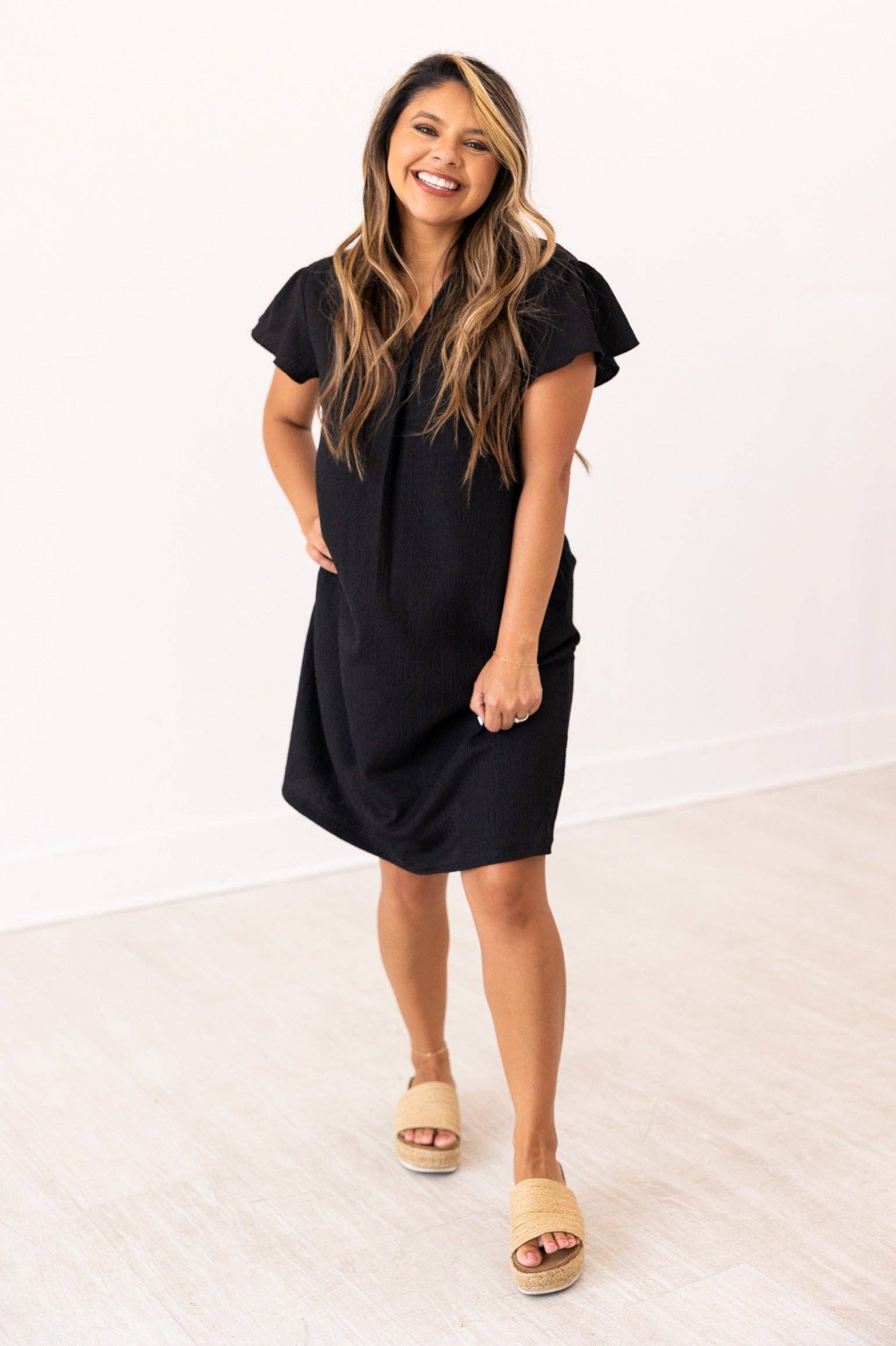 The Nicole Dress / Black by Grace & Emma - BFF Here