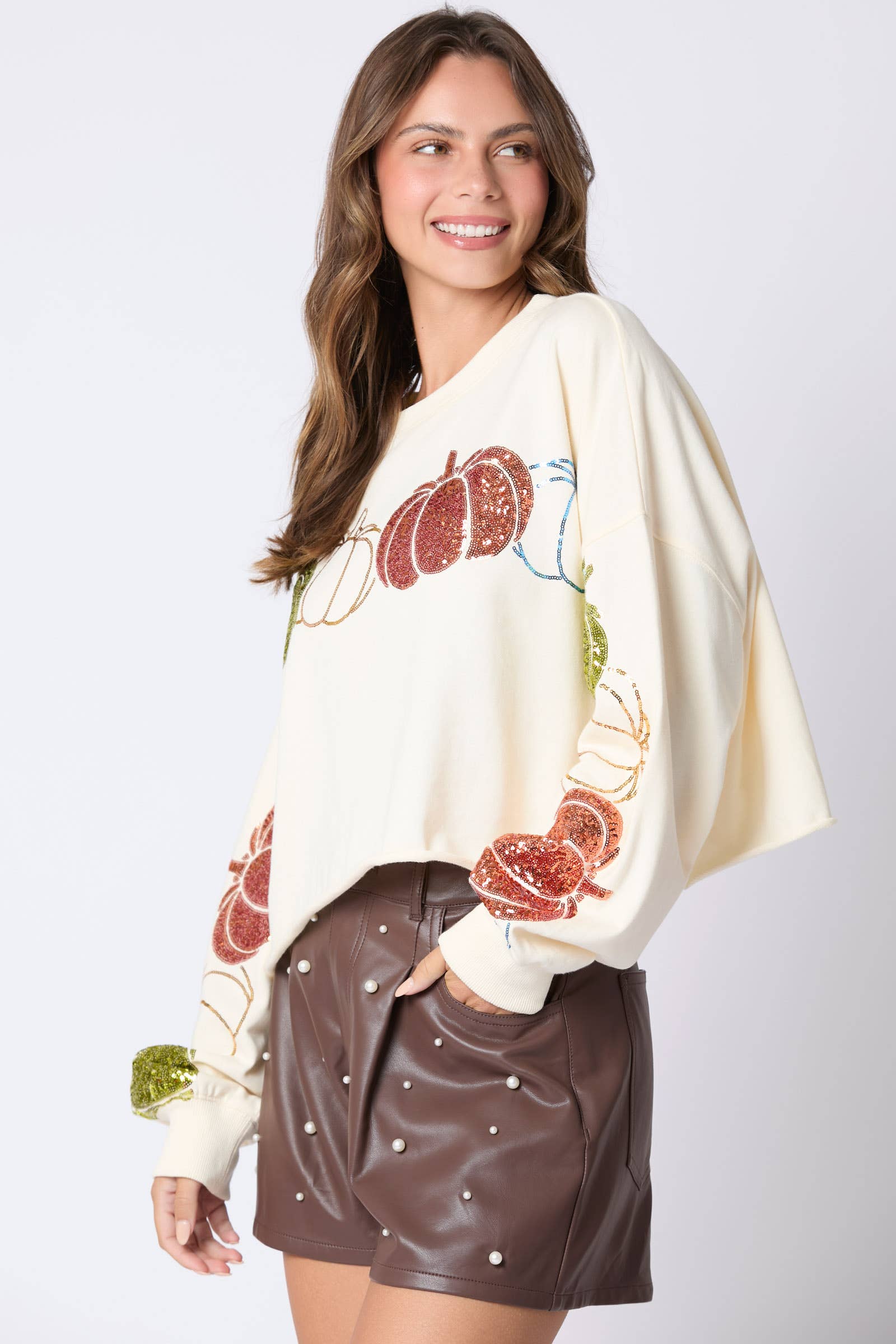 Autumn Glam Harvest Sweatshirt - BFF Here