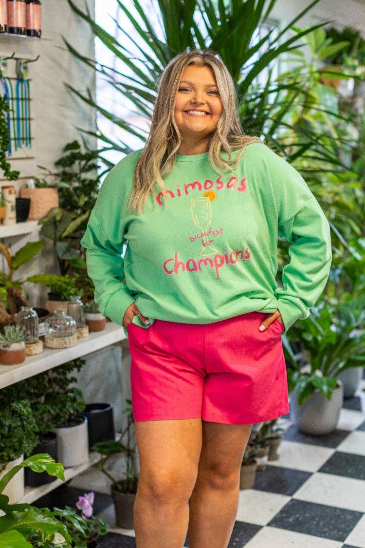 Breakfast For Champions Sweatshirt by Grace & Emma - BFF Here