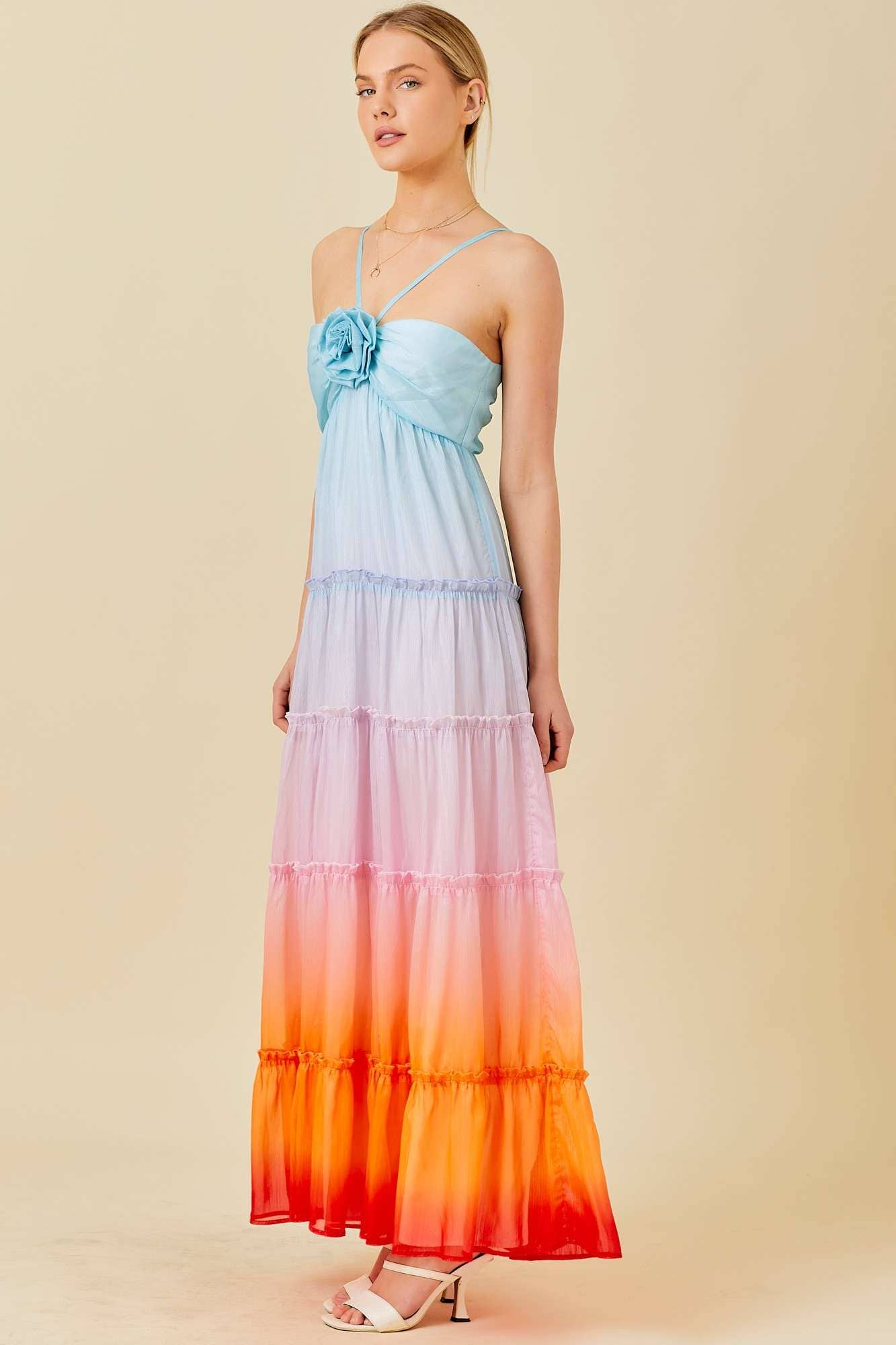Dreamy Sunset Maxi Dress - BFF Here