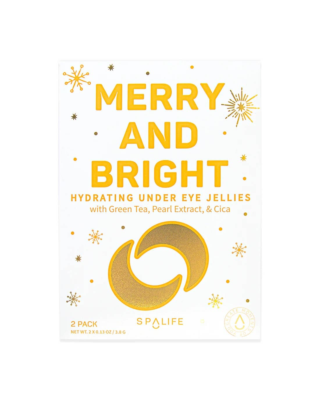 Holiday Merry & Bright Under Eye Masks - 2 Pairs - BFF Here