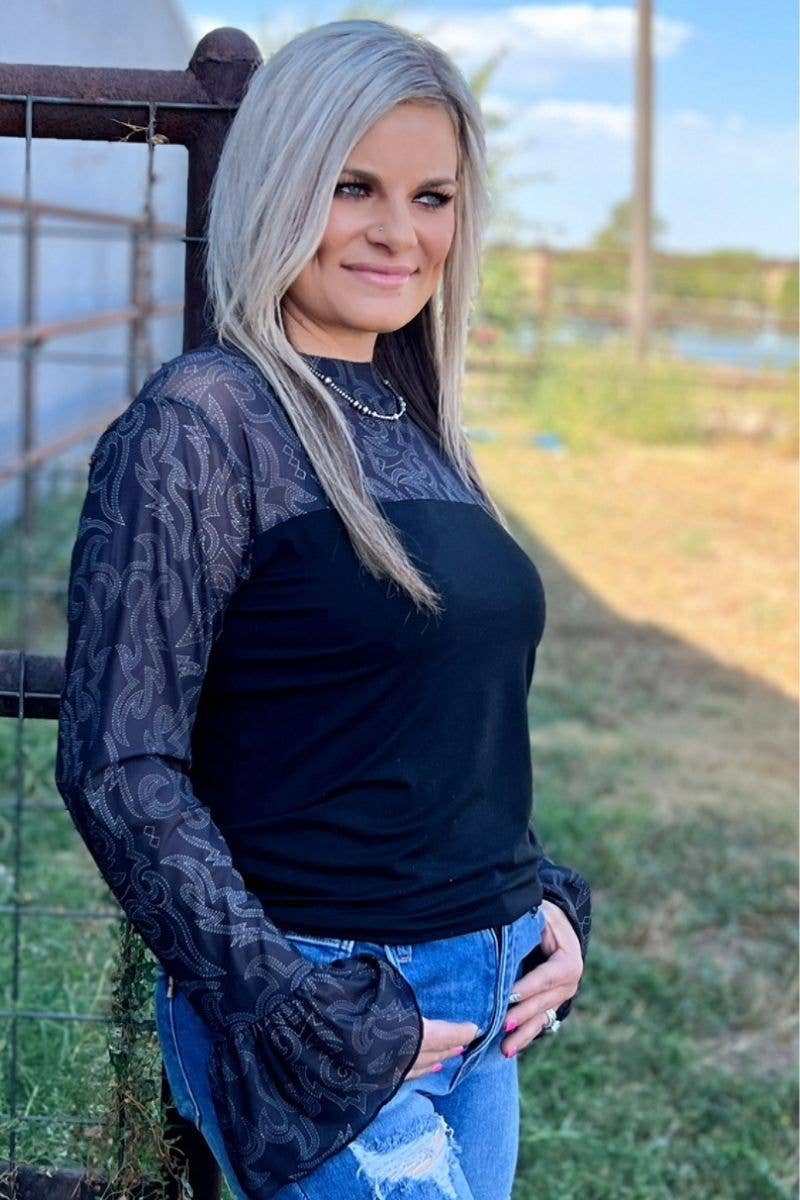 Night Rider Top by Sterling Kreek - BFF Here