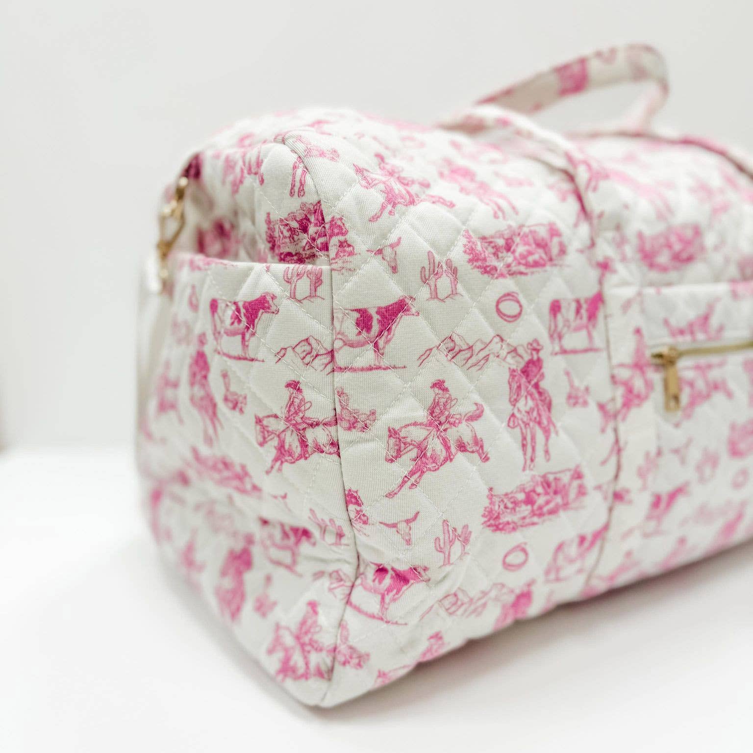 PREORDER: Pink Rodeo Queen: Cowgirl Pattern Bags / Choice of Style (Ships Beginning of April) - BFF Here