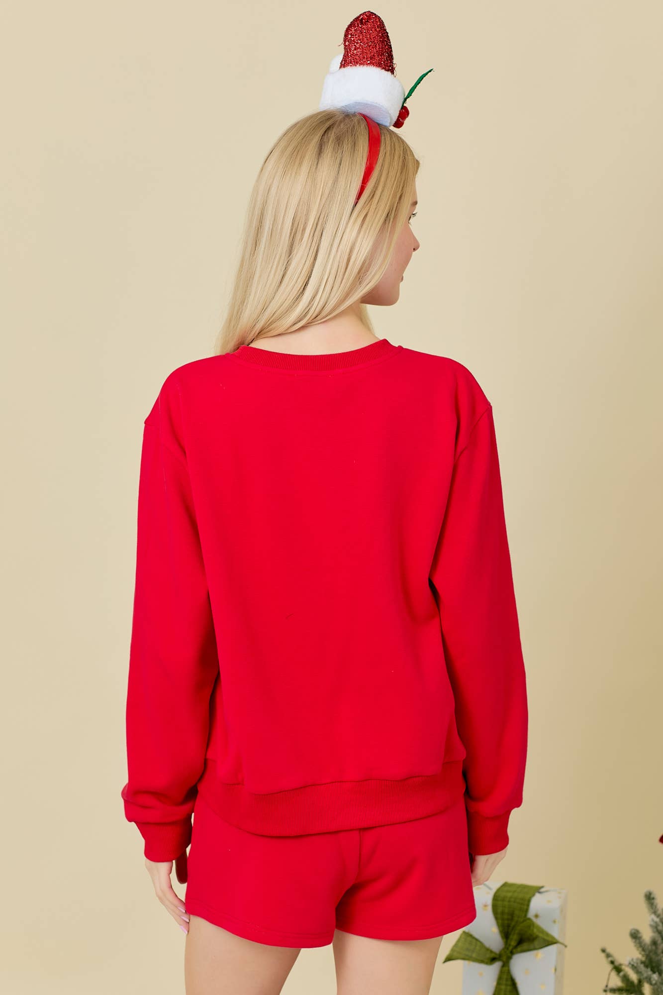 Merry Sequined Letter with Christmas Knit Top - BFF Here