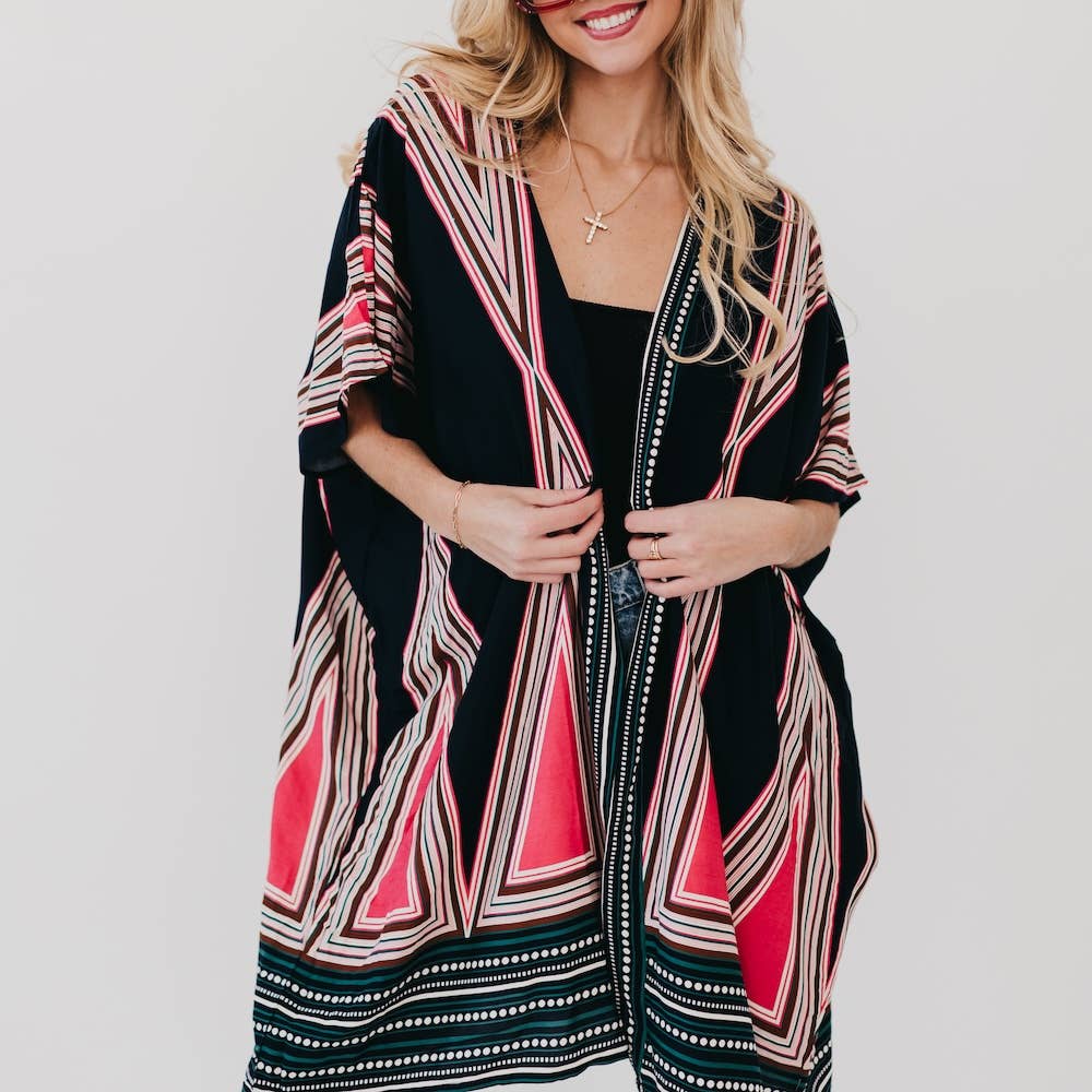 In The City Of Paradise Kimono by Pretty Simple - BFF Here
