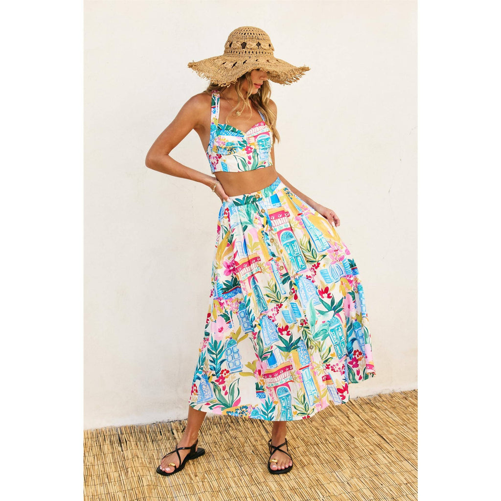 Tropical Tiki Breeze Skirt - BFF Here