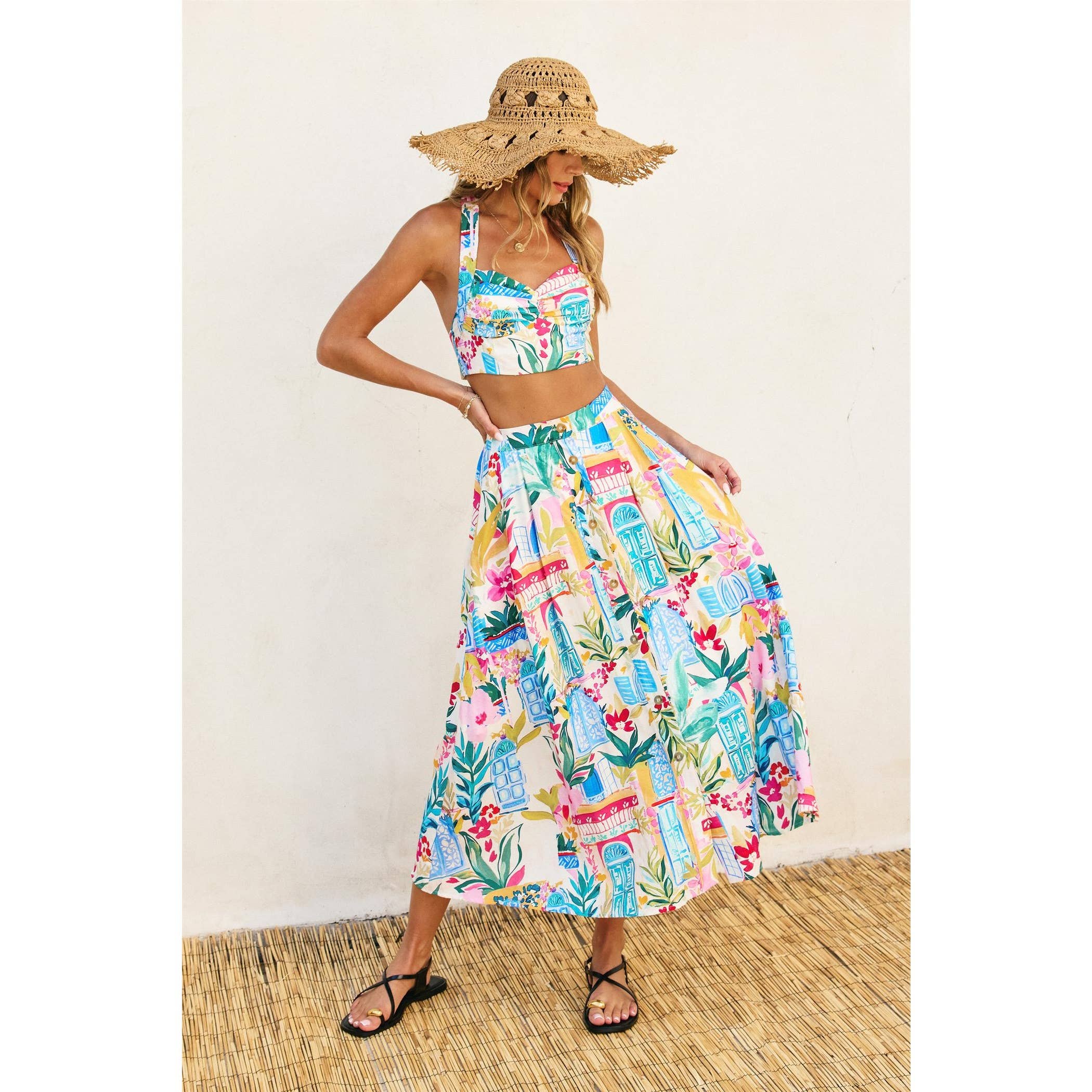 Tropical Tiki Breeze Skirt - BFF Here