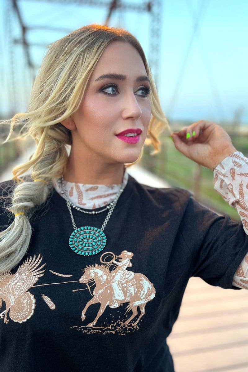 Turkey Roper Tee by Sterling Kreek - BFF Here