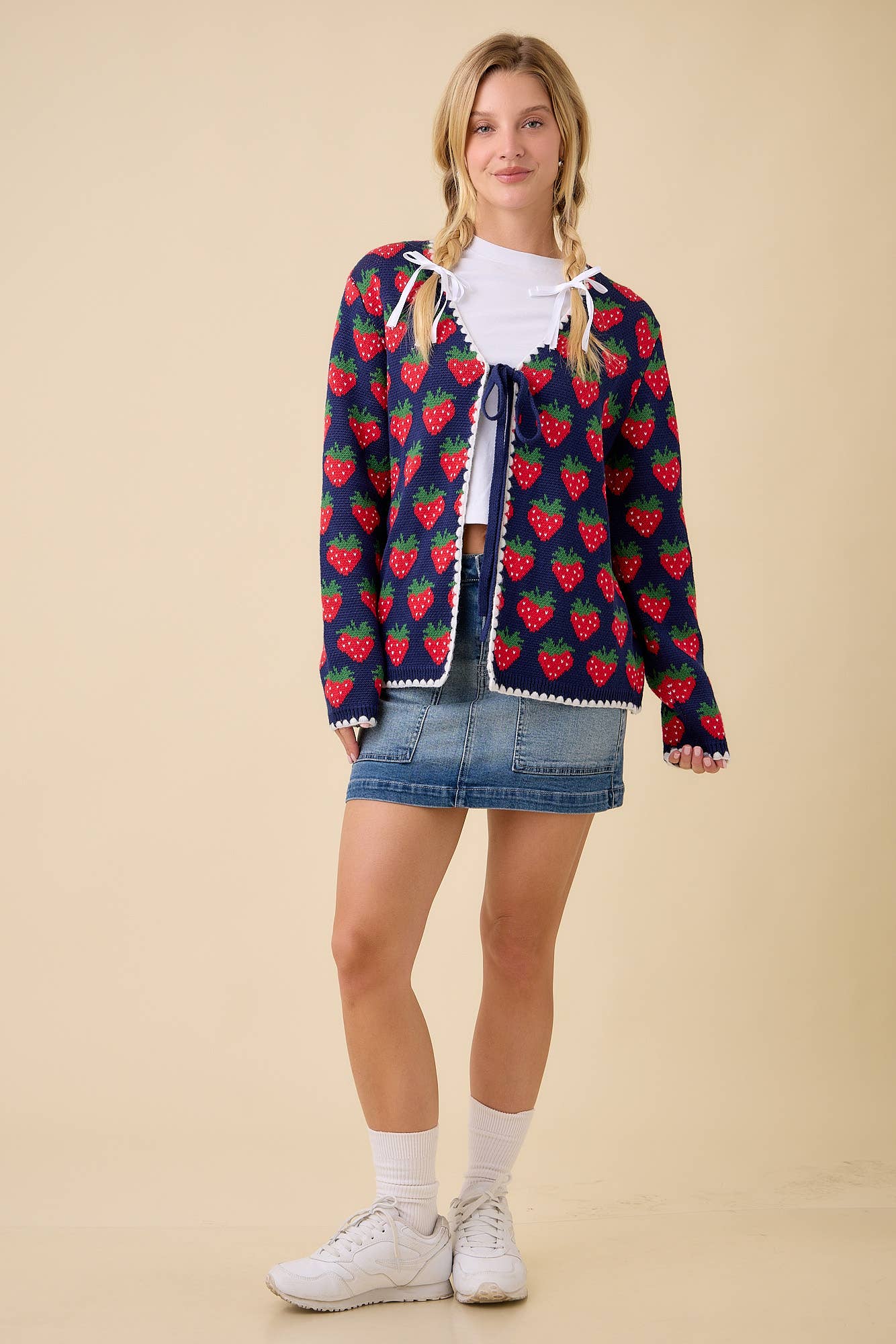 Berry Sweet Knit Cardigan by Main Strip - BFF Here