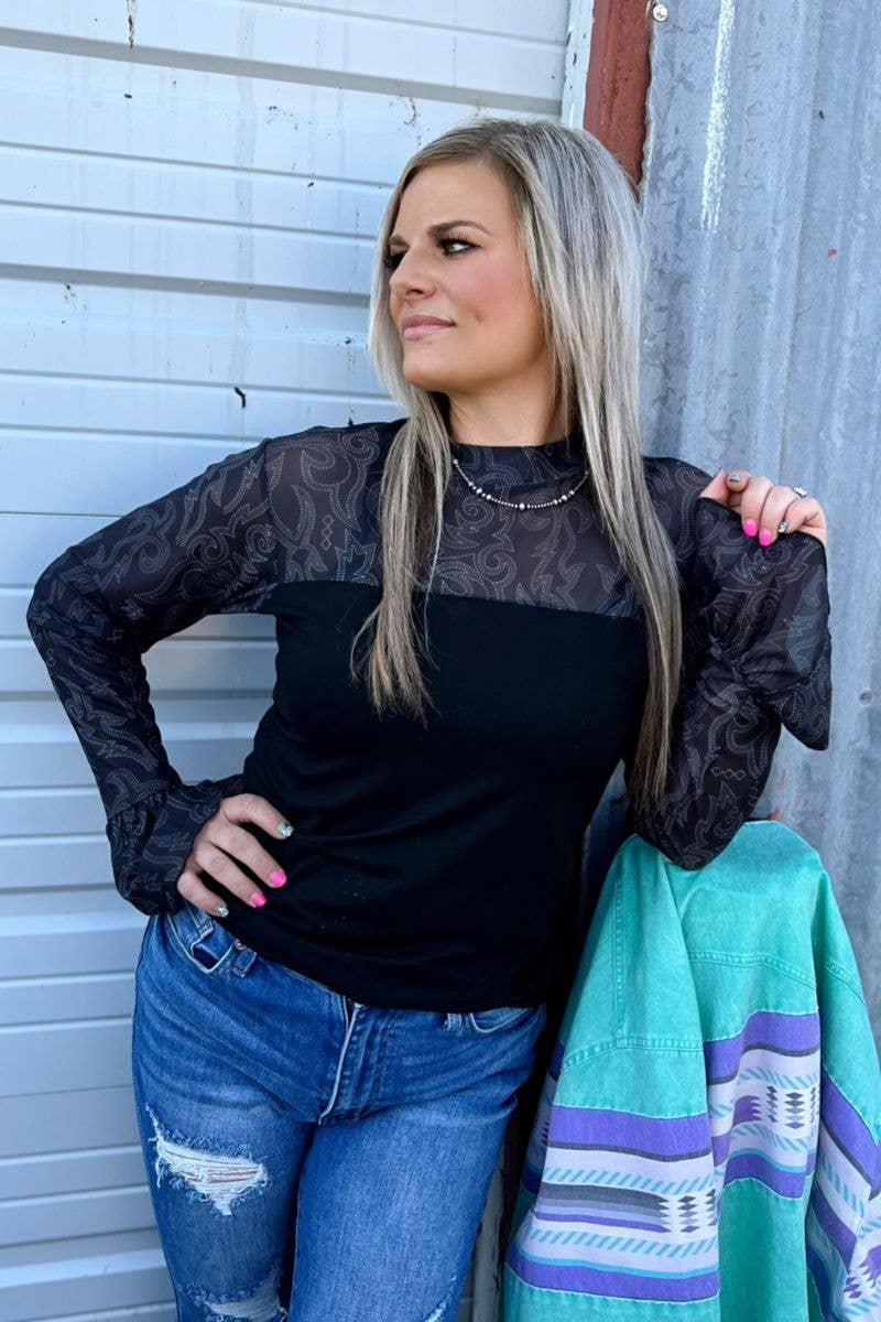 Night Rider Top by Sterling Kreek - BFF Here