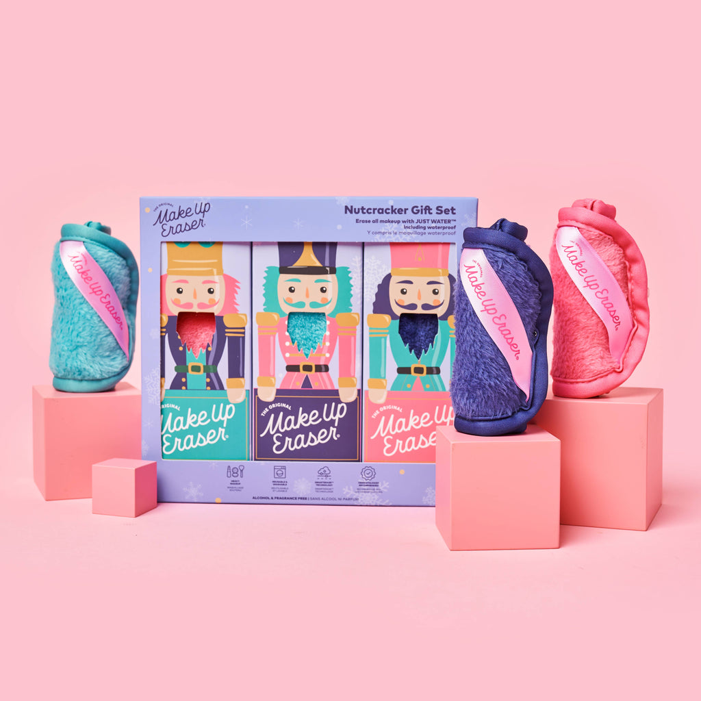 Nutcracker 3pc Mini Makeup Eraser - BFF Here