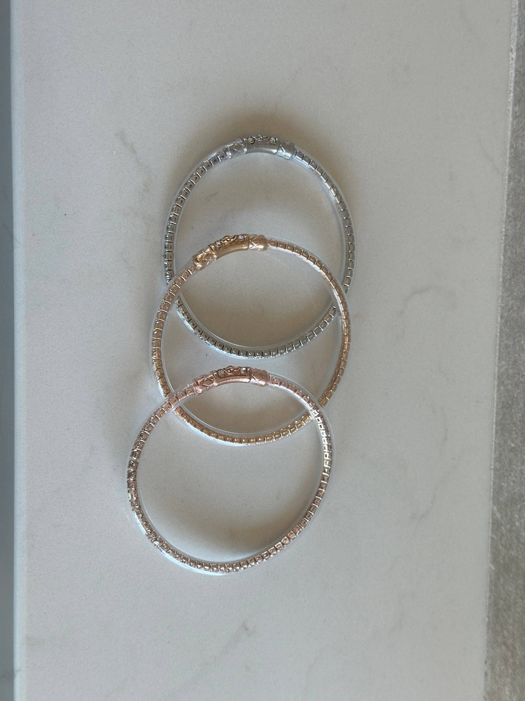 Bling it On – Sparkling Metallic Bangles / Choice of Color - BFF Here