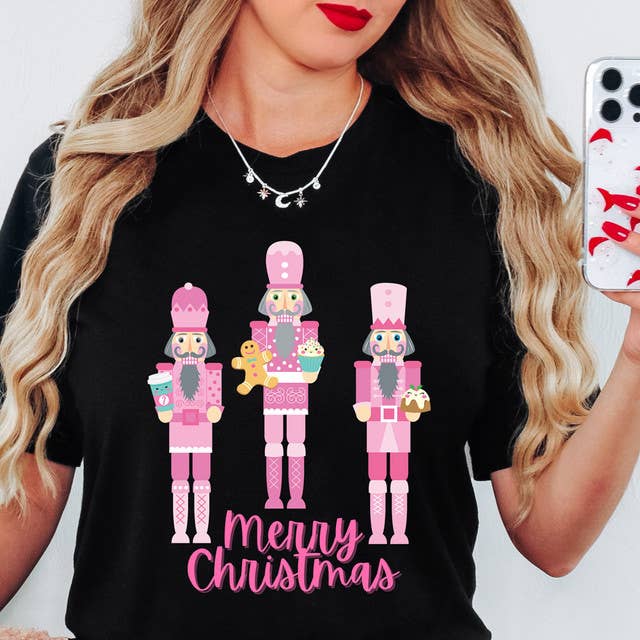 Jolly Nutcracker Squad Tee - BFF Here