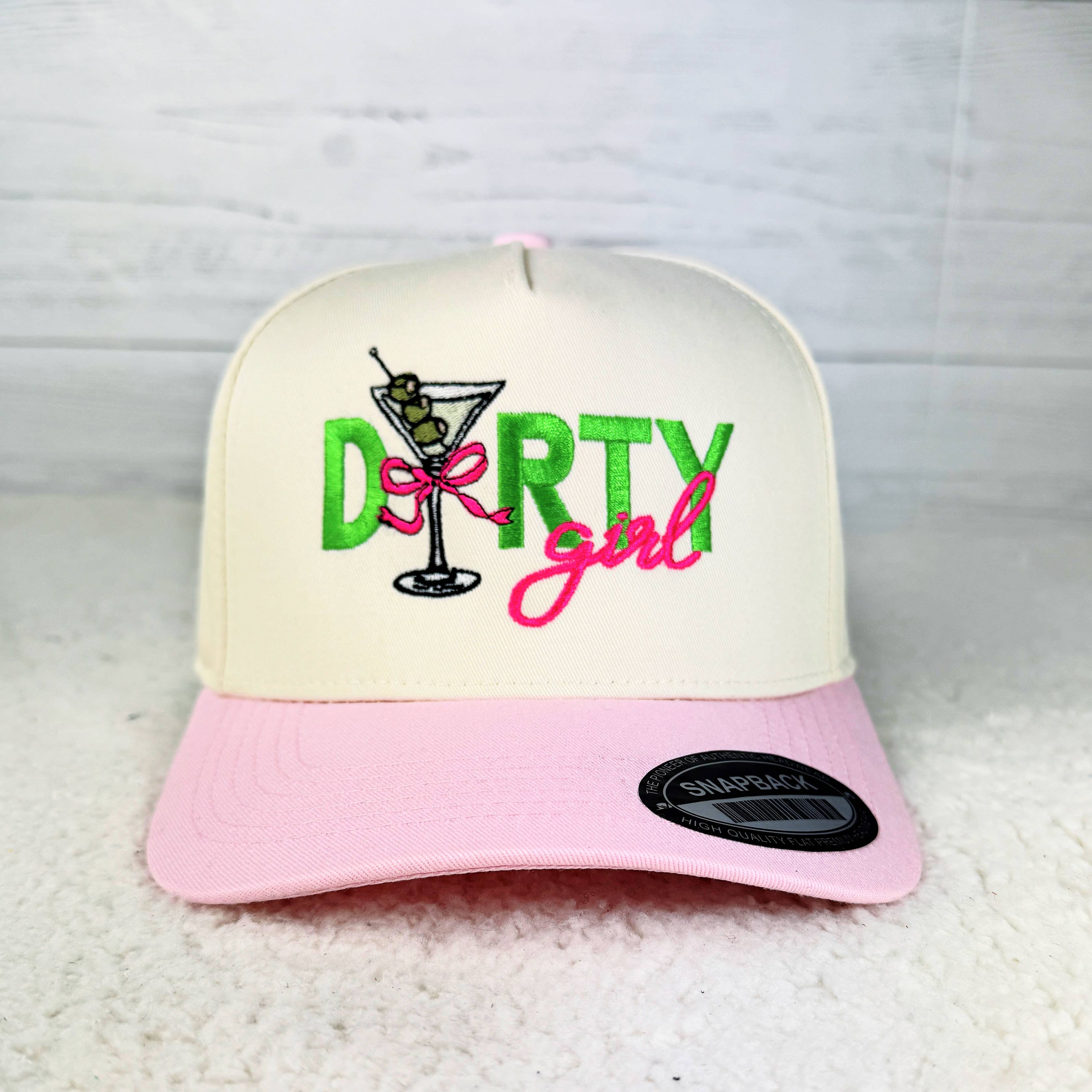 Dirty Girl Embroidered Trucker Hat - BFF Here