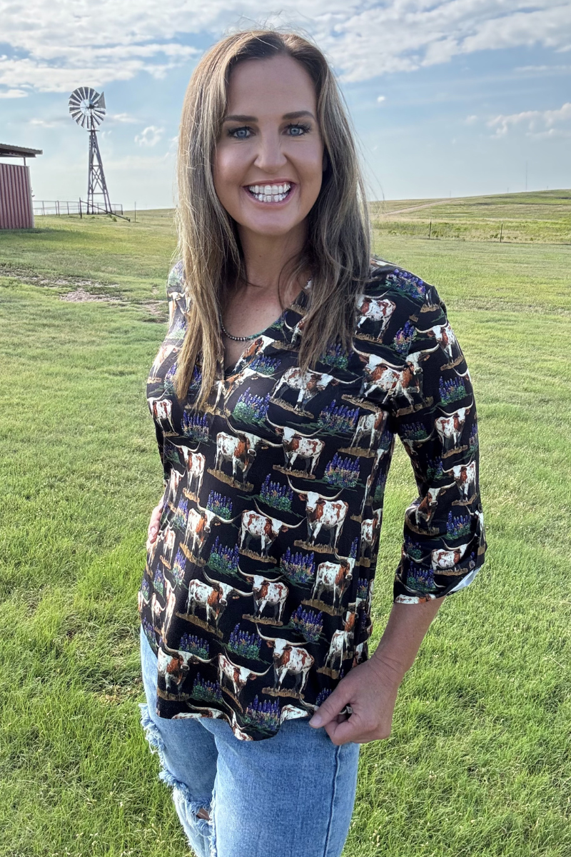 Heart Of Texas Top by Sterling Kreek - BFF Here