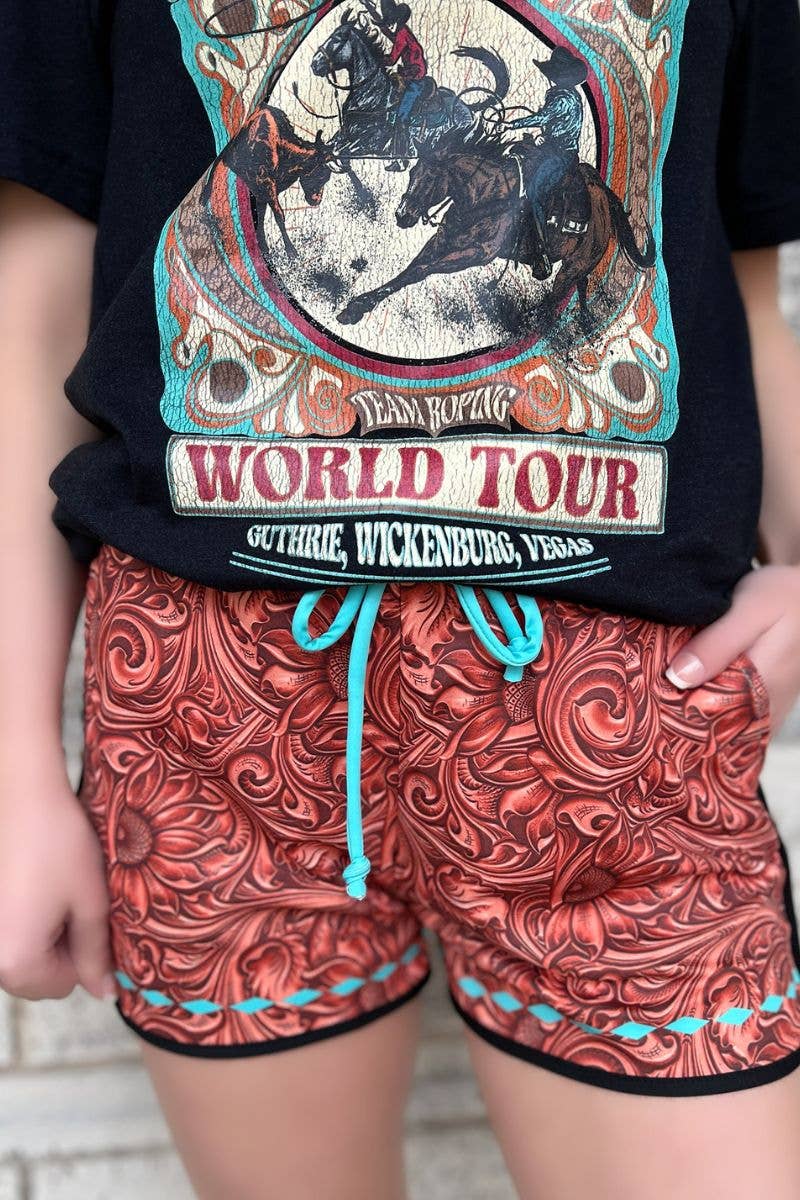 Team Roping World Tour Tee by Sterling Kreek - BFF Here