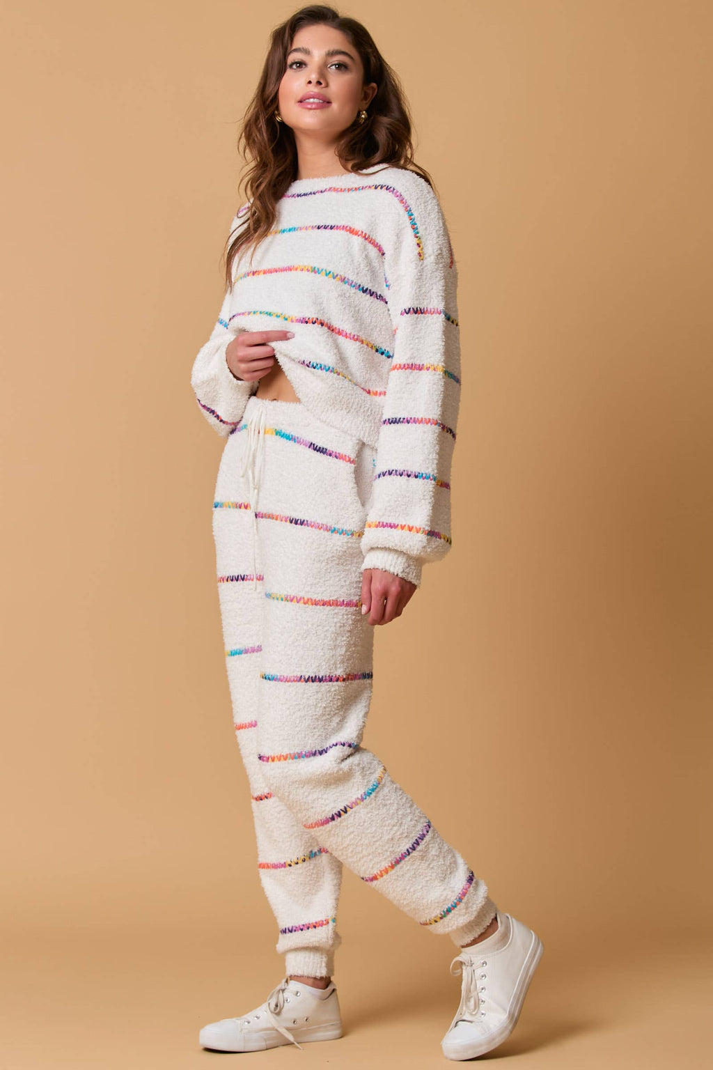 Chasing Rainbows Soft Touch Sweater Pants - BFF Here
