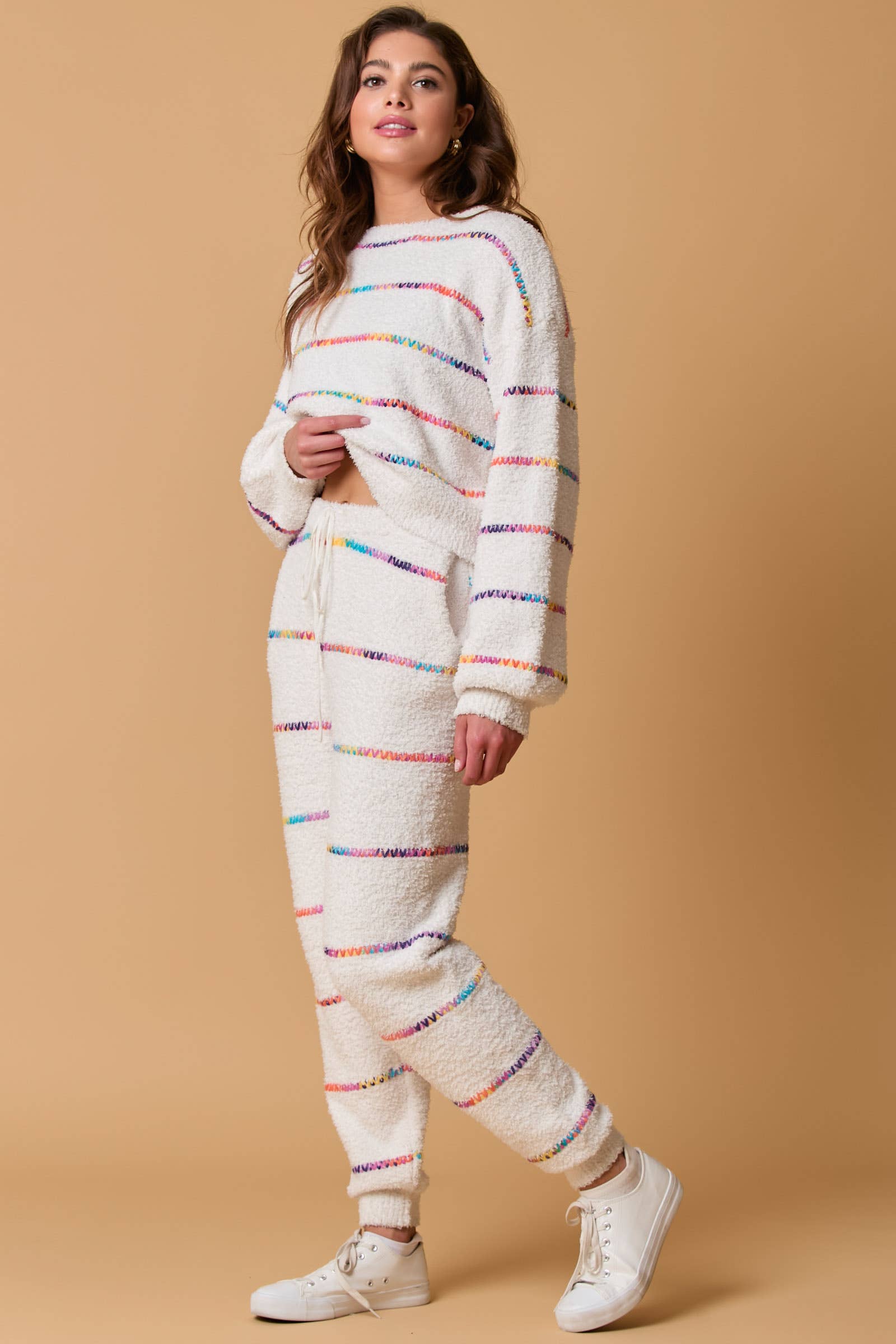 Chasing Rainbows Soft Touch Sweater Pants - BFF Here
