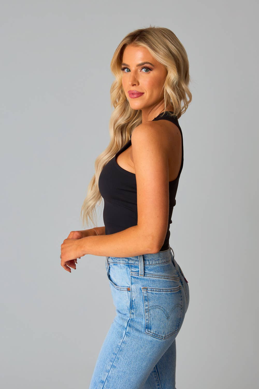 Jada Panther Sleeveless Bodysuit by BuddyLove - BFF Here