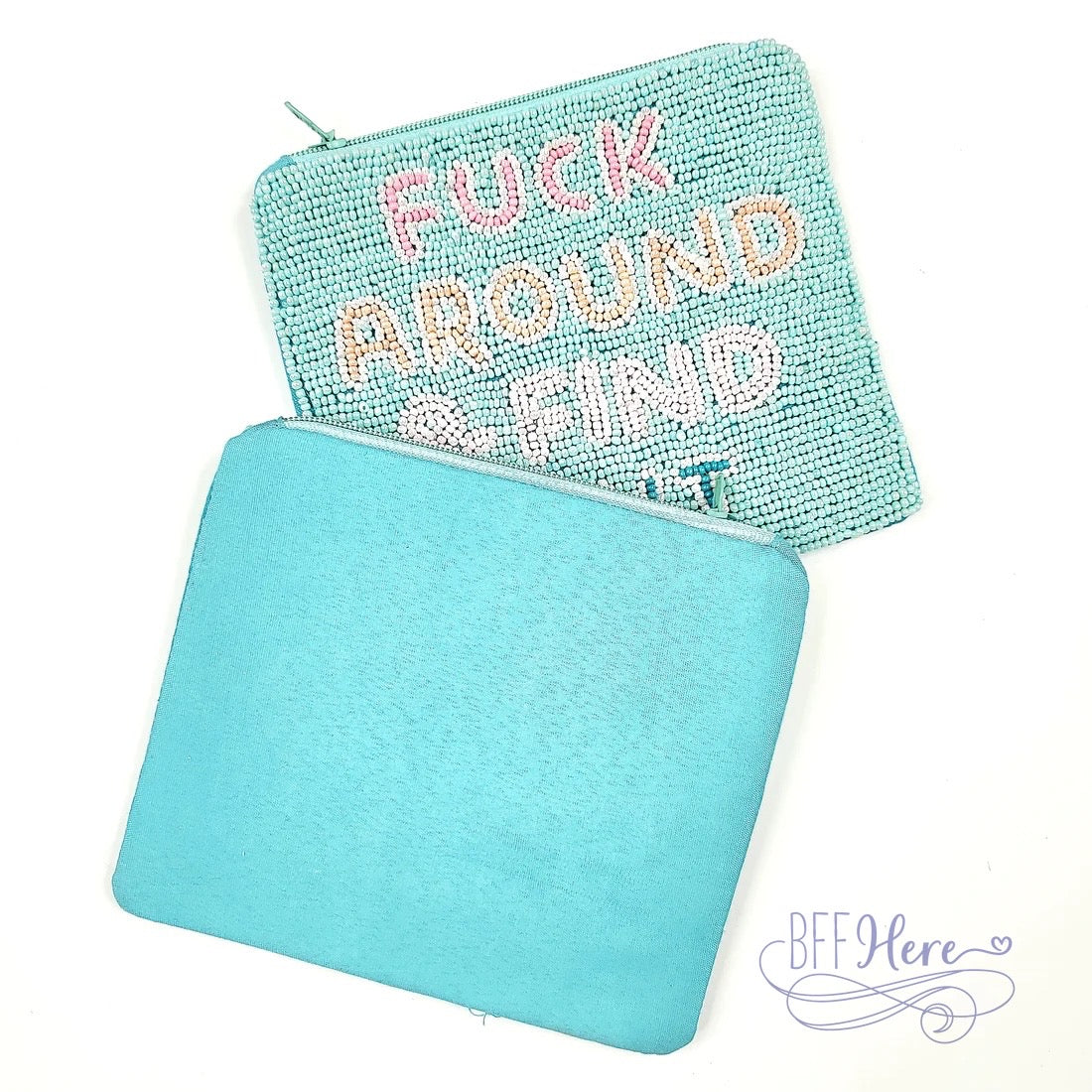 Seed Bead Clutch Bag / Choice of Style - BFF Here