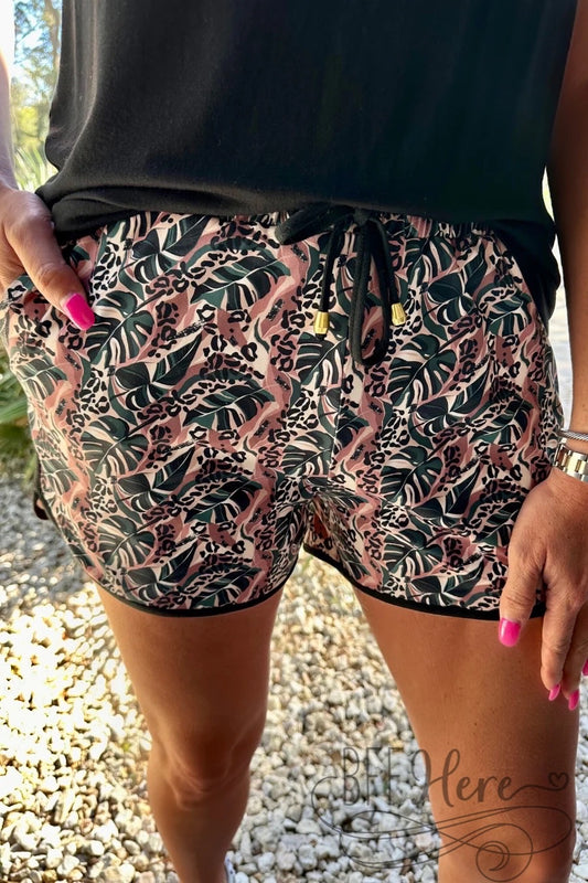 Jungle Cruise Drawstring Everyday Shorts - BFF Here